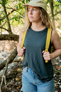 Women's Bamboo Tank - Blank Apparel - Charcoal Grey