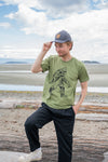 SASQUATCH- Unisex Eco Tee - Army