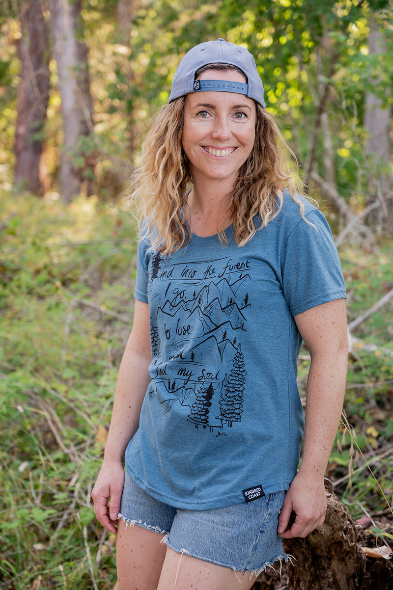 INTO THE FOREST - Womens Eco Tee
