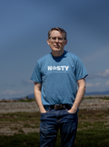Tod Maffin's Nasty Since 1867- Unisex Eco Tee - Heather Teal