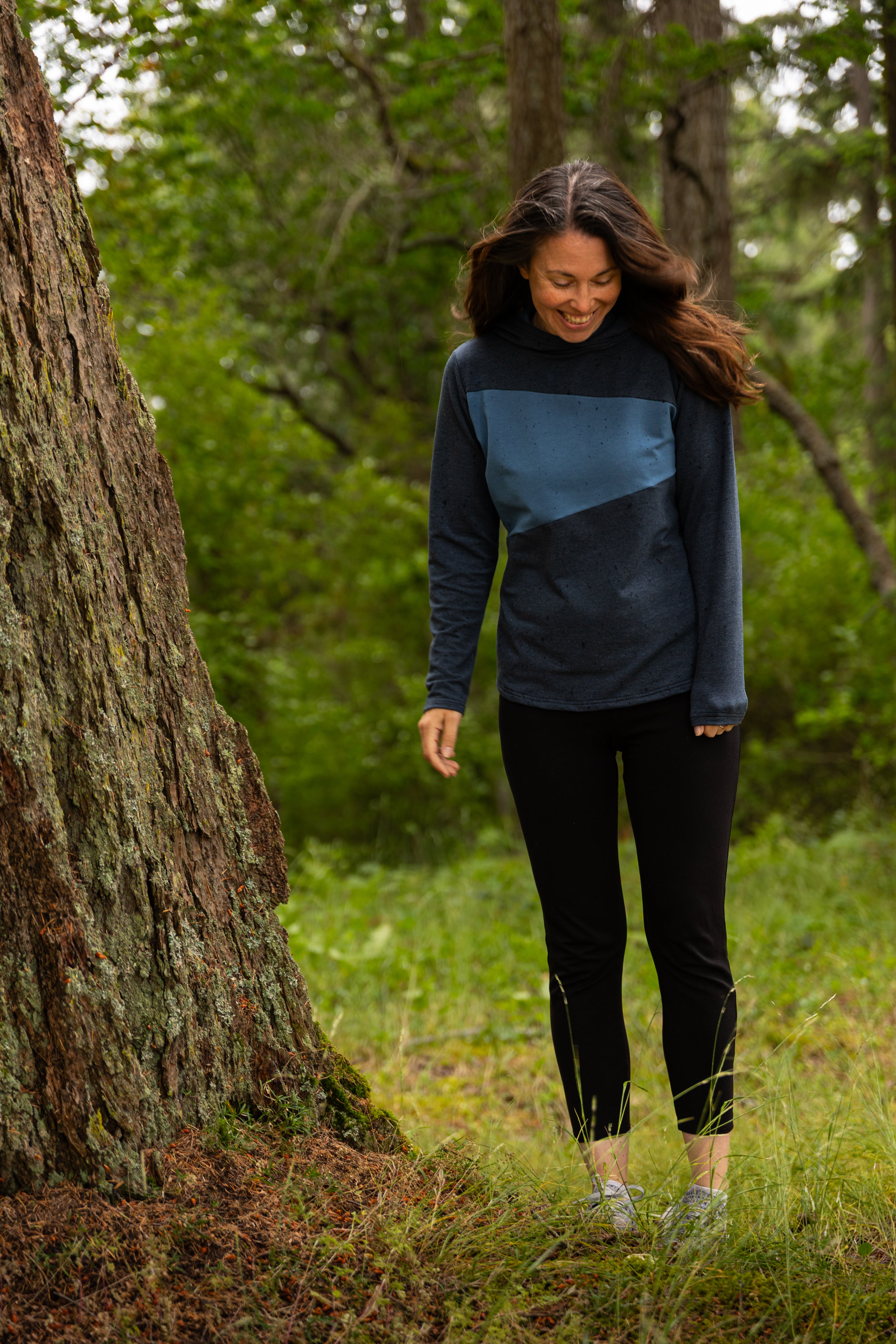 Womens TENCEL™ Limited Edition Panel Hoodie