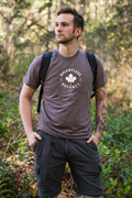 Tod Maffin's Relentless Decency - Unisex Eco Tee - Heather Brown