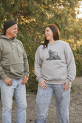 CANADIAN RACCOON- Unisex Eco Crewneck Sweatshirt