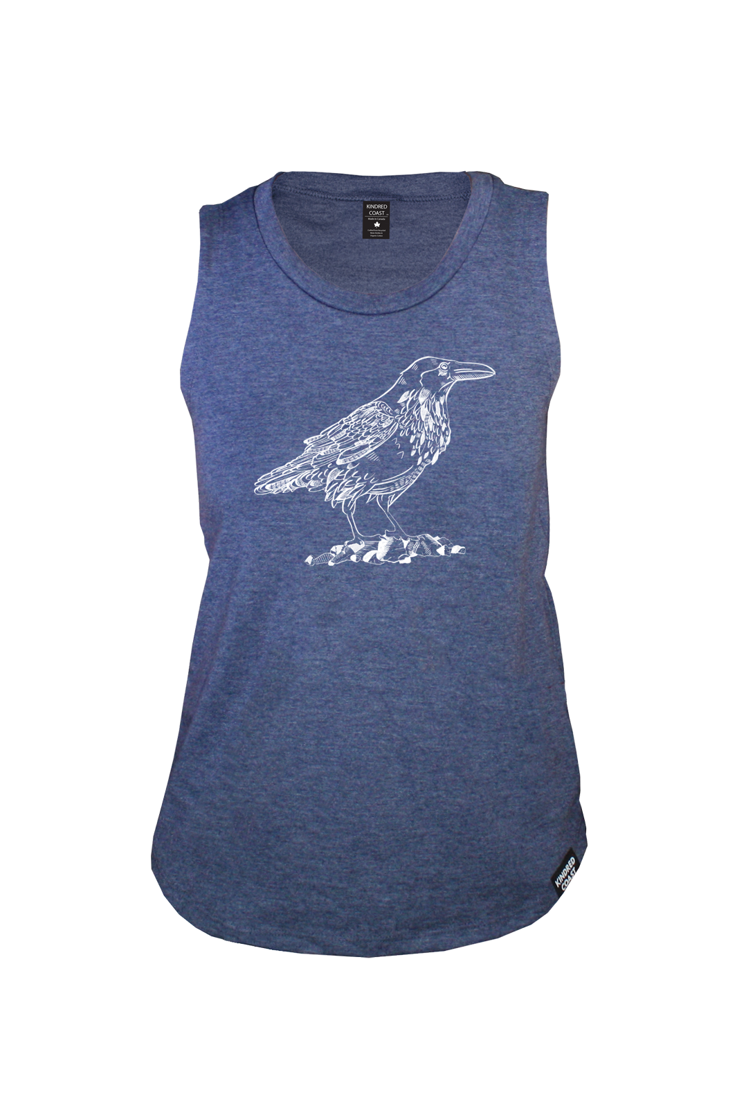 RAVEN - Women's Tank - Heather Navy