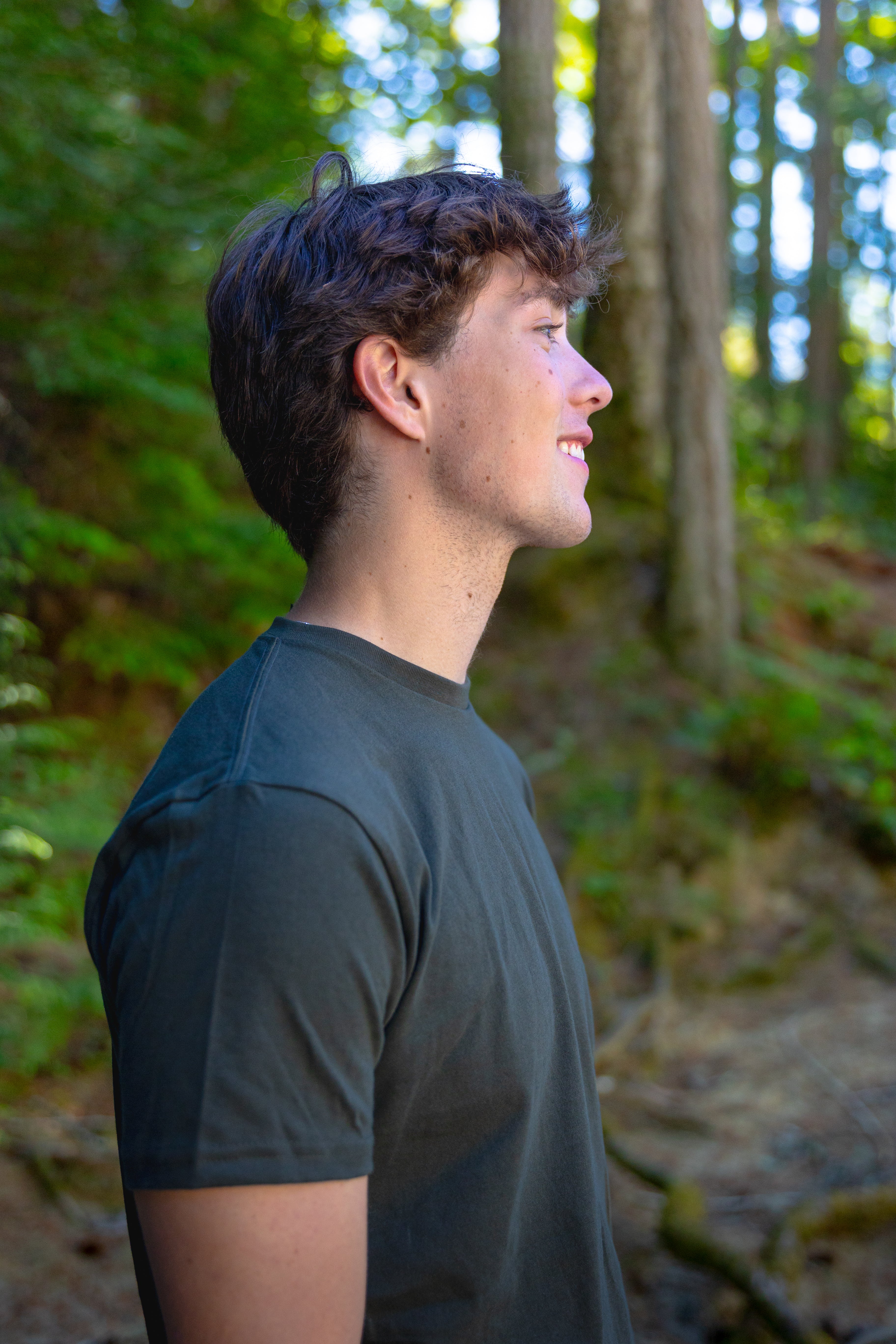 Unisex- Tee-  100% Organic Cotton - Blank Apparel - Olive Green