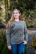 INTO THE FOREST - Unisex Organic Cotton Crewneck - SALE