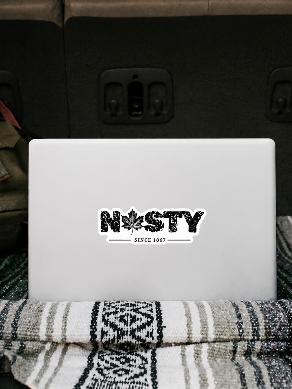 Tod Maffin's Nasty Since 1867 Eco Vinyl Stickers