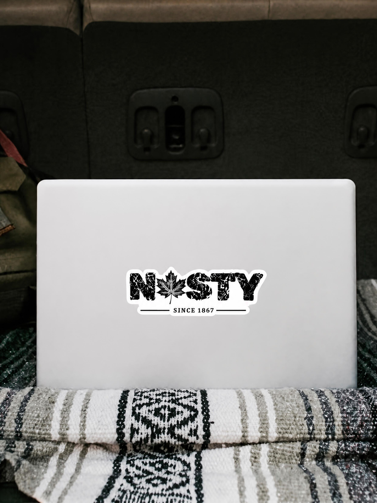 Tod Maffin's Nasty Since 1867 Eco Vinyl Stickers
