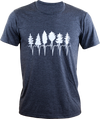 TREELINE - Unisex Eco Tee - Charcoal