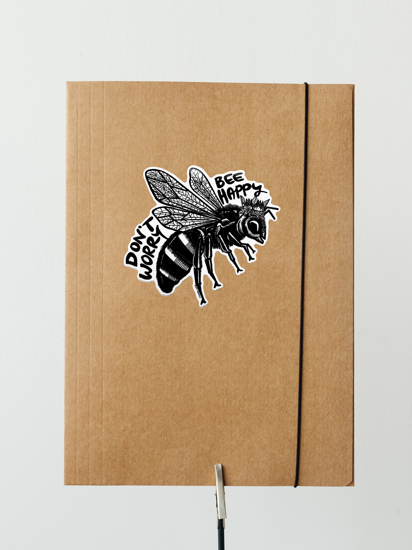 BEE HAPPY Eco Vinyl Stickers
