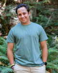 Unisex Organic Cotton Tee - Blank Apparel -  Seafoam
