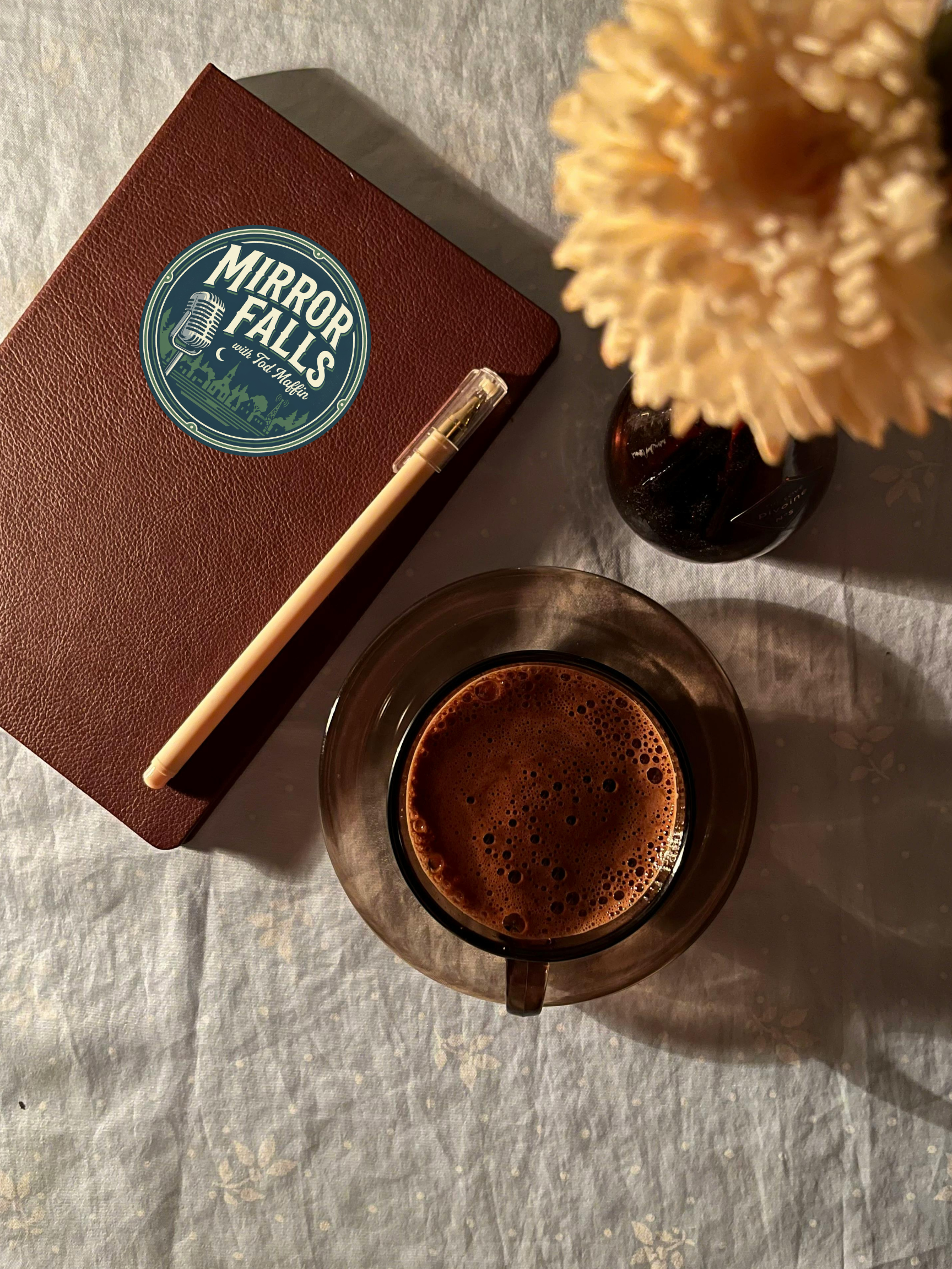 Tod Maffin's Mirror Falls Vinyl Eco Sticker