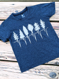 LITTLE TREELINE - Kids Eco Tee - Charcoal