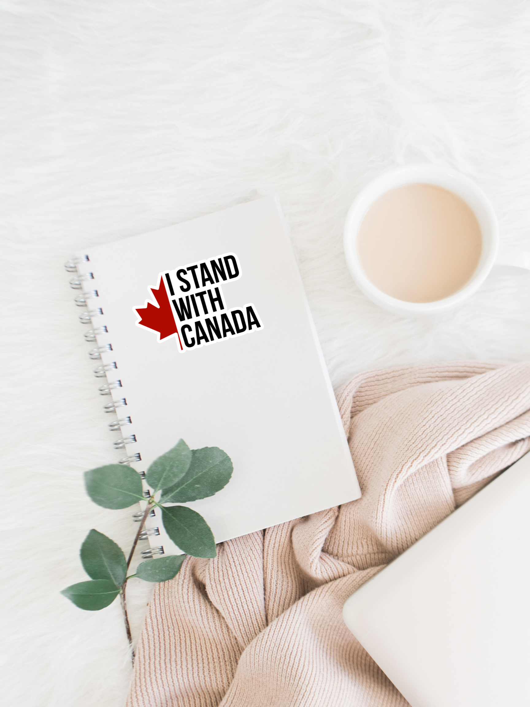 Tod Maffin's Stand With Canada Vinyl Eco Sticker