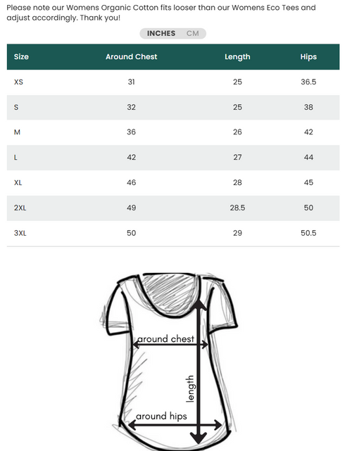 Women's 100% Organic Cotton Tee - Blank Apparel - Seafoam