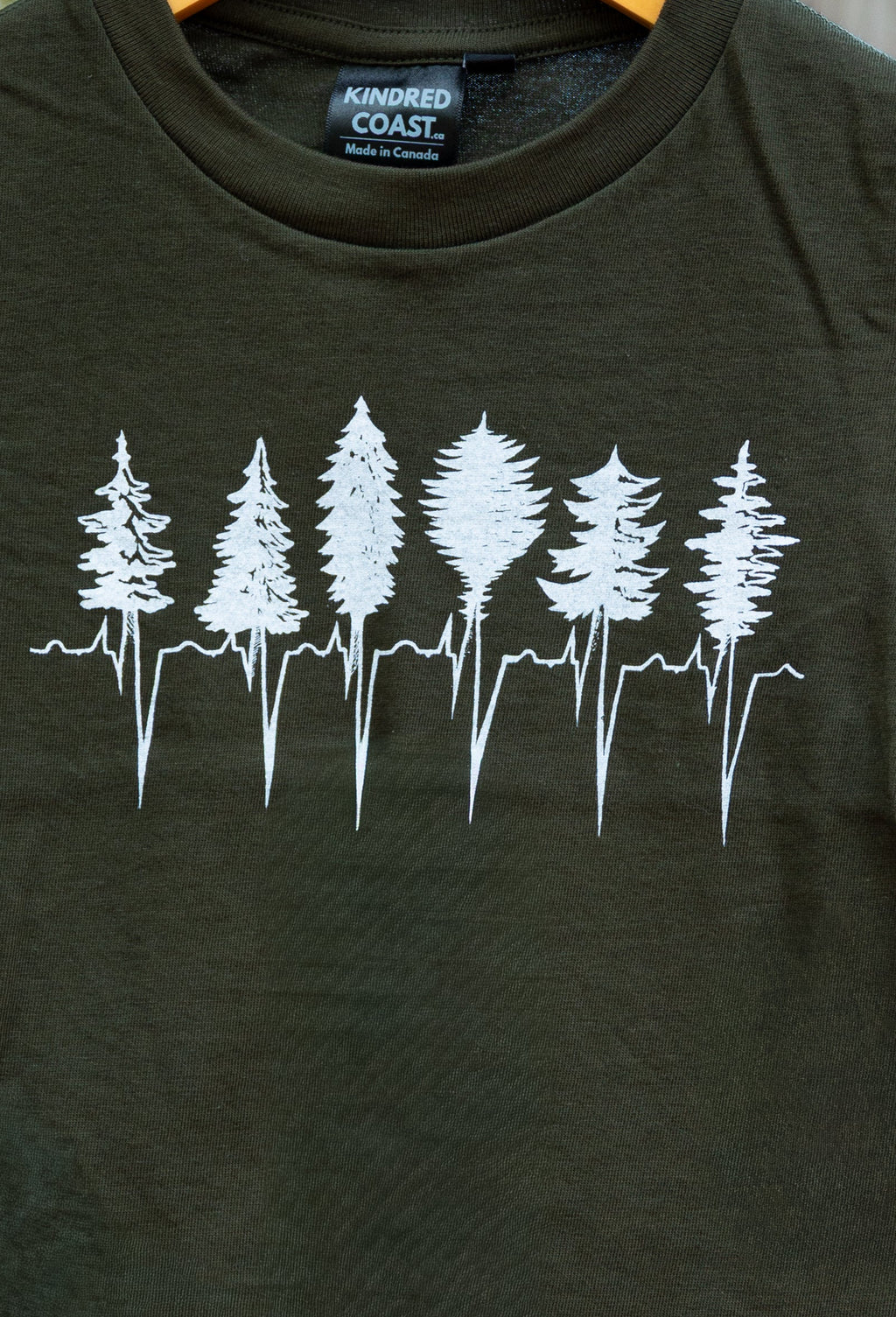 TREELINE - Kids Organic Cotton Tee - Olive