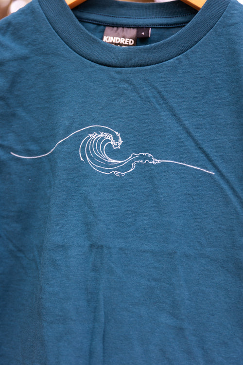 NEW WAVE - Kids Organic Cotton Tee - Ocean
