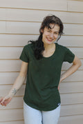 Women's Bamboo Tee - Plain Apparel - SALE
