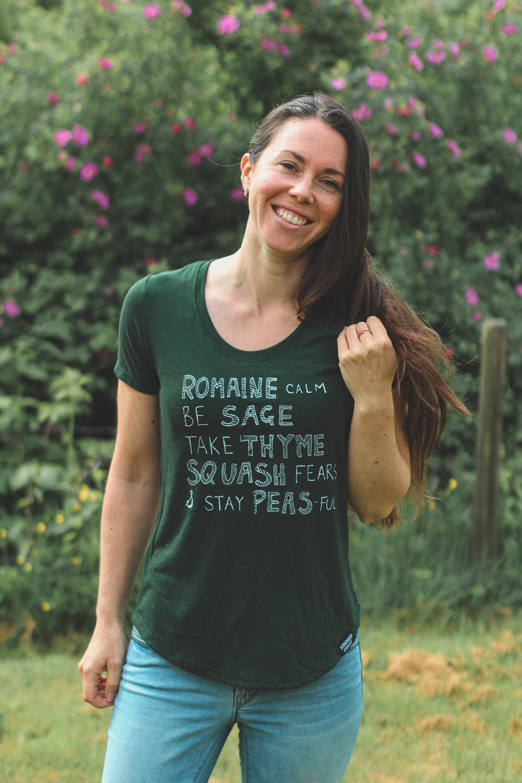 VEGGIE WISDOM - Women's Bamboo Tee - SALE