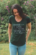 VEGGIE WISDOM - Women's Bamboo Tee - SALE