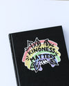 RAINBOW KINDNESS MATTERS Sustainable Paper Sticker