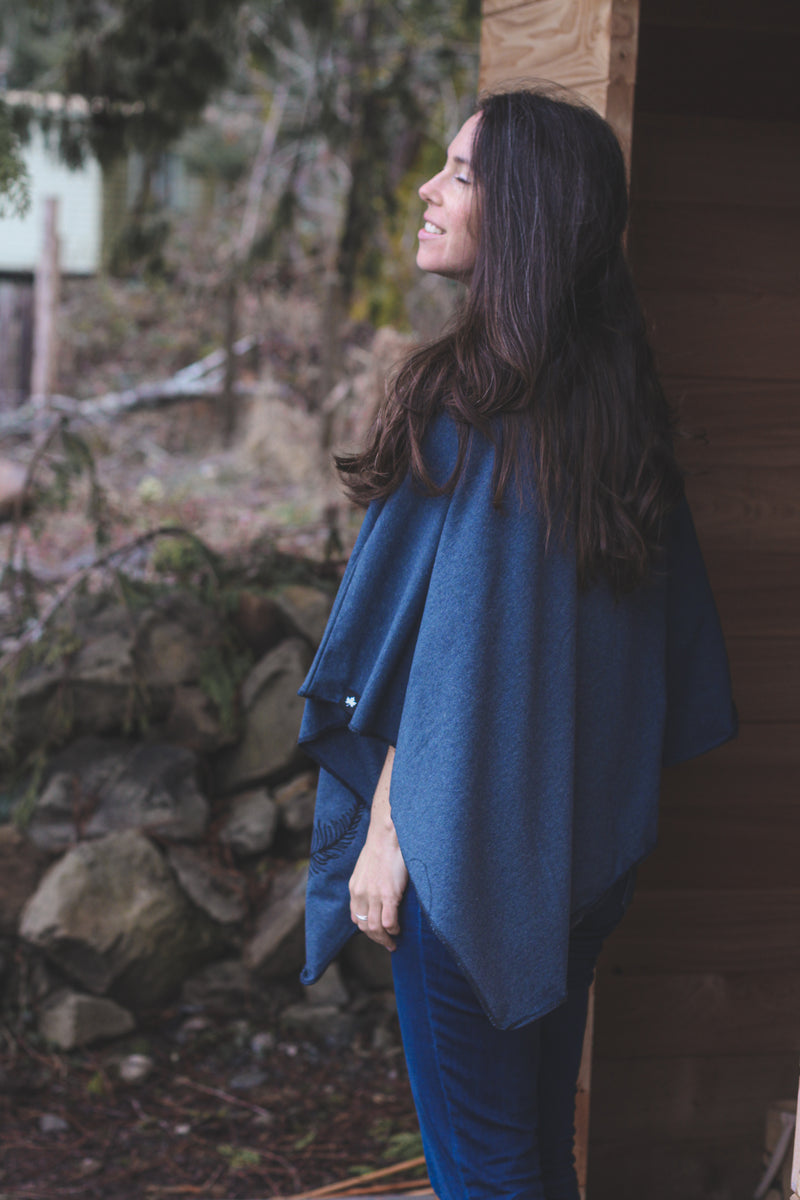 Heather Lake Poncho - 2 Print Options
