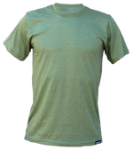 Heather Army Green Unisex Eco Tee