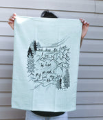 INTO THE FOREST - Organic Cotton & Hemp Tea Towel