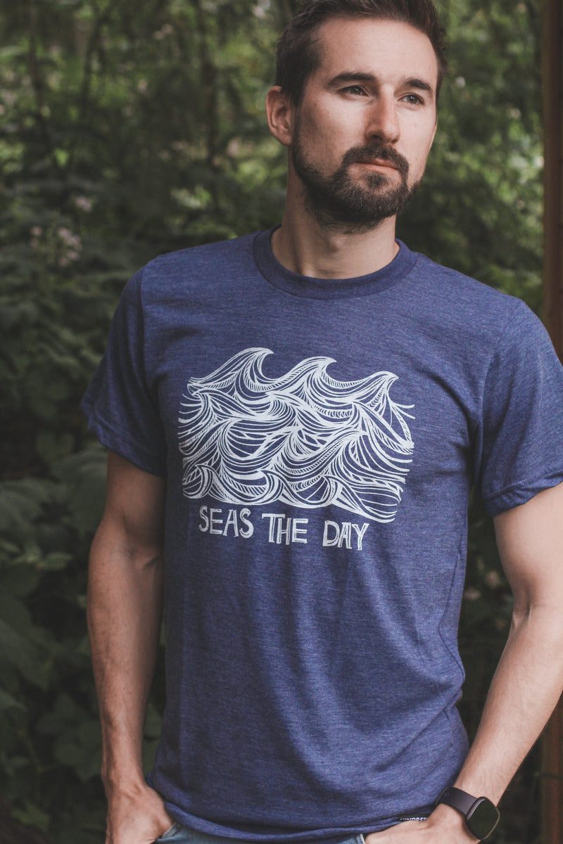 SEAS THE DAY - Unisex Eco Tee - SALE