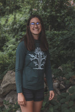 TREE - Womens TENCEL™ Lyocell Hoodie - Pine - ON SALE