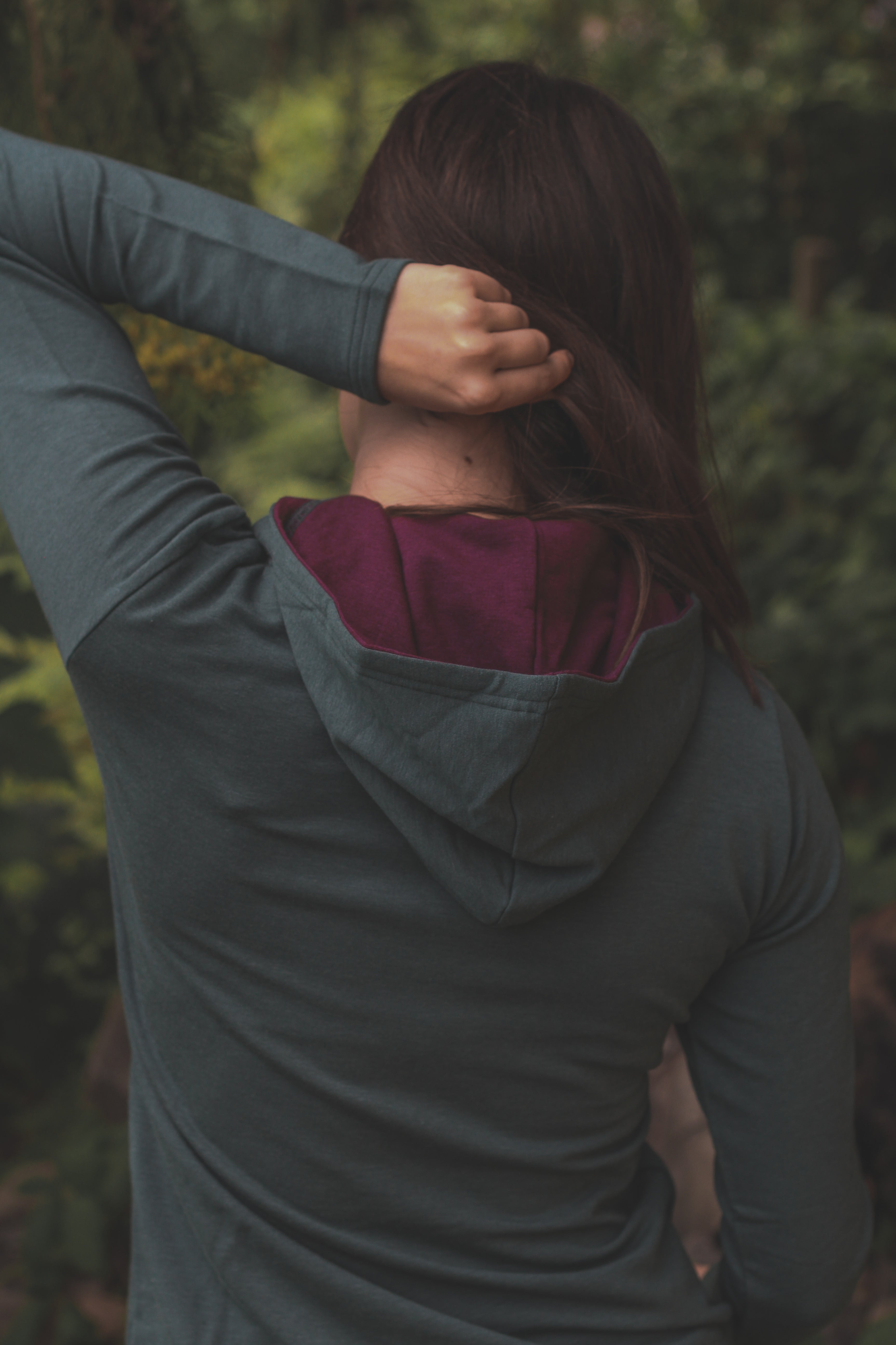 TREE - Womens TENCEL™ Lyocell Hoodie - Pine - ON SALE