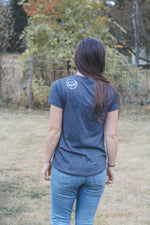 BIKE - Women's Eco Tee - Heather Charcoal SALE