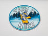 TAKE A HIKE Sustainable Paper Stickers