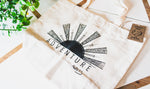 ADVENTURE AWAITS Organic Cotton Tote Bag