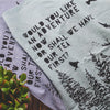 ADVENTURE - Organic Cotton & Hemp Tea Towel