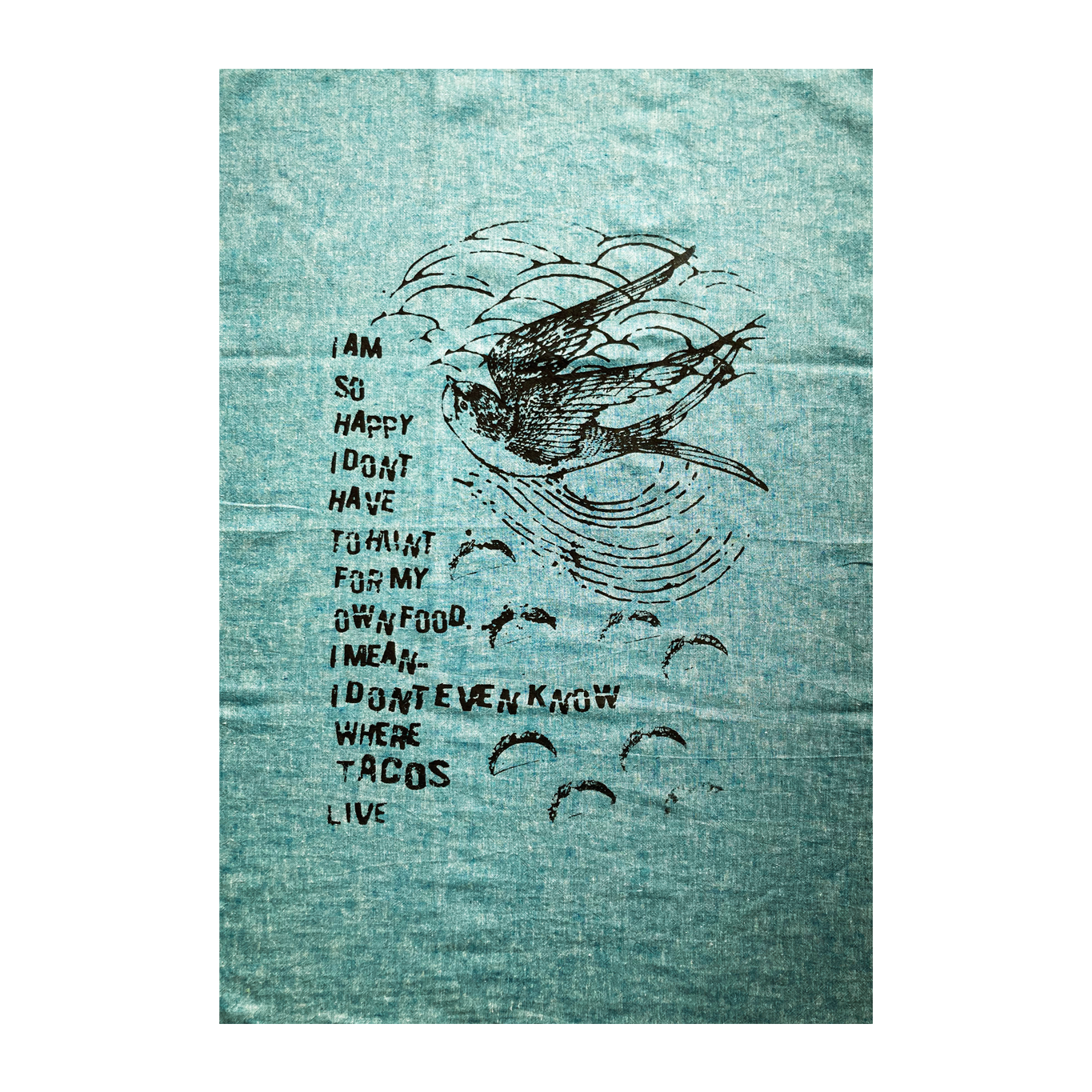 TACOS - Organic Cotton & Hemp Tea Towel