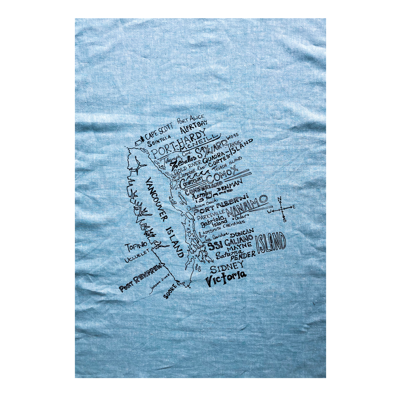 VAN ISLE - Organic Cotton & Hemp Tea Towel
