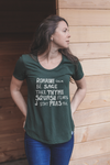 VEGGIE WISDOM - Women's Bamboo Tee - SALE