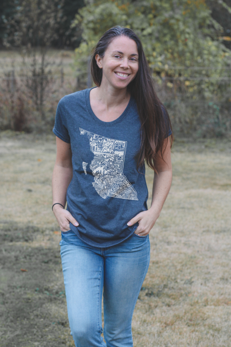 BC TOWNS - Women's Eco Tee